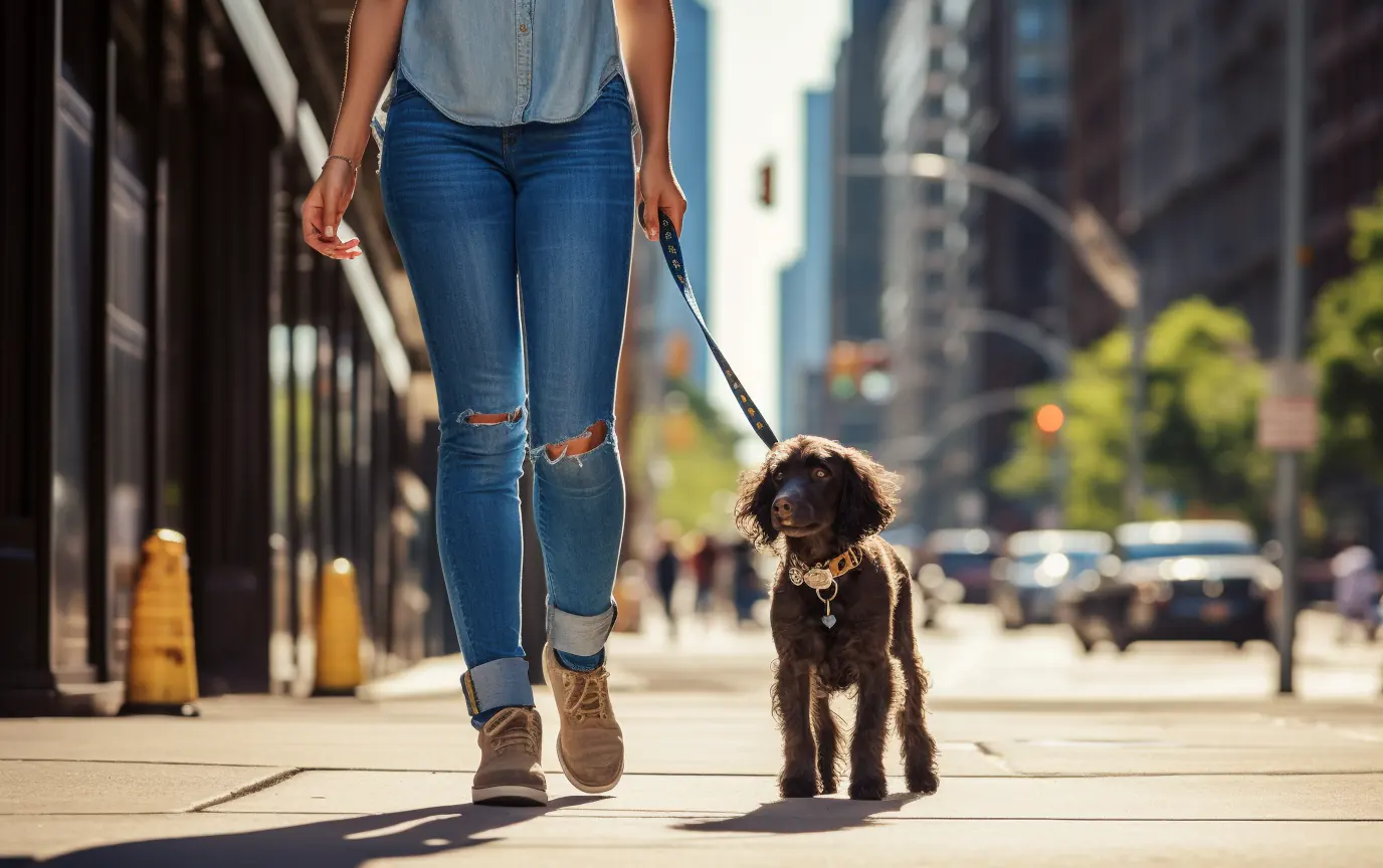 Columbus Circle Dog Walkers